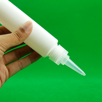 50ml 250ml PET Plastique Squeeze Bouteille Super Colle pour Vernis À Ongles et Crème Emballage Doux Au Toucher Avec Bouchon D'étanchéité