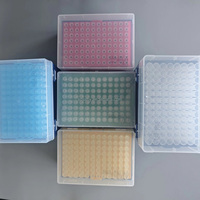 Consommables de laboratoire Dragon Low 20ul 200ul Blue Yellow Micropipette Price Jetable Pipette Filter Tips in Bag Universal Tips