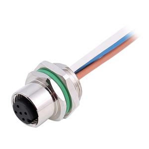 Сигнальные разъемы с проводами IP67 водонепроницаемые 2 3 4 5 6 8 12 16 17 19 Pins A B D X кодирующие разъемы - Product Image 2