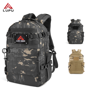 กระเป๋า LUPU LP2145 รุ่นขายดีปี 2026 ความจุเยอะ กันน้ำ สไตล์ Normcore/Minimalist ผ้า Oxford ซิปแบบ Twist Lock ลายพราง MOLLE โพลีเอสเตอร์ - Product Image 1