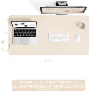 Sanxing Leather Rectangular <b>Desk</b> Mat 1000x500x2mm <b>Gaming</b> Use Waterproof Non-slip Protector in Stock - Product Image 5
