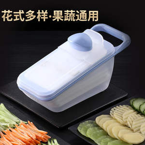 Red Gate Tower 4 en 1, coupe-légumes multifonctionnel, déchiqueteur grossier de 3,5 mm pour salade de carottes et de concombres - Product Image 4