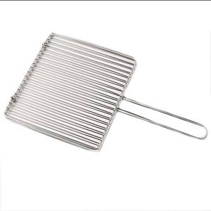 Barbecue pliant de cuisson avec poignée <span class=keywords><strong>Portugal</strong></span> gril à double maille en acier inoxydable - Product Image 4