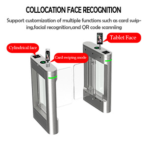 Bền trường lối vào kiểm soát truy cập tự động RFID Swing turnstile quay cửa cho người khuyết tật truy cập - Product Image 3