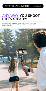 Ai C22 Gimbal Stabilizer 360 Tự Động Mặt Theo Dõi Ảnh Tự Sướng Stick Điện Thoại Chủ Với Điều Khiển Từ Xa Có Thể Gập Lại Vlog Bằng Chân Máy - Product Image 3