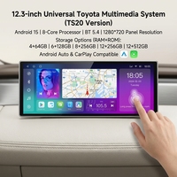 Radio para Auto KZS con Pantalla de 12.3 Pulgadas, GPS, Navegación, Reproductor Multimedia de DVD para Toyota Camry, Reproductor de DVD para Auto, Venta al Por Mayor