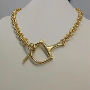 Chunky 말 스 네플 비트 목걸이 316l 스테인레스 스틸 남녀 공용 체인 유행 목걸이 - Product Image 4