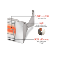Fixation à double élément 6000 Watt 240 Volt Outil en acier inoxydable Fixation à double élément en acier inoxydable Watt