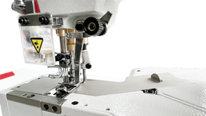 For JT600-01CB-Z High Speed Direct Drive Motor Industrial <b>Sewing</b> <b>Machine</b> for T-Shirt Small Mouth Interlock Triple Needle - Product Image 4