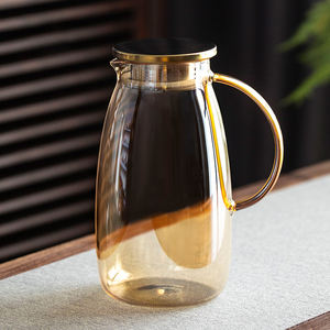 <span class=keywords><strong>Carafe</strong></span> en verre Hxglass 1,8 L avec motif martelé, pichet à eau en verre avec couvercle pour eau chaude, cafetière, <span class=keywords><strong>carafe</strong></span> à eau, bouilloire - Product Image 6
