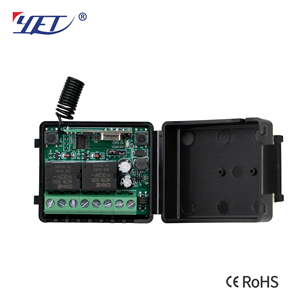 Récepteur universel à deux canaux YET480, stocke 1000 boutons de télécommande, 433 MHz, DC/AC 9-24 pour porte de garage, porte coulissante - Product Image 5