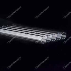 Tubo de Cuarzo Transparente Resistente a Altas Temperaturas, Libre de Ozono, Tubo Doble a Prueba de Explosiones para Corte en Laboratorio - Product Image 4