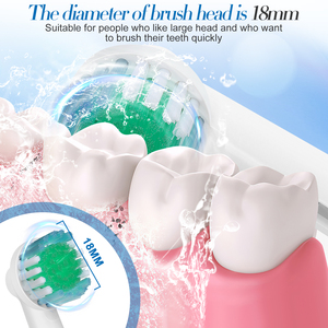 แปรงสีฟันไฟฟ้าลดราคาจากโรงงาน พร้อมหัวแปรงเปลี่ยนได้ - Product Image 6