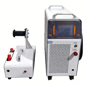 Máquina de Soldadura Láser de Metal de Tamaño Pequeño, 58 kg, Portátil, 1200w, con Enfriamiento por Aire - Product Image 1