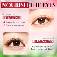 Crème Contour des Yeux SADOER Marque Privée à la Goyave, Niacinamide et Panthénol – Raffermissante, Hydratante et Éclaircissante – Soin des Yeux 20g OEM ODM