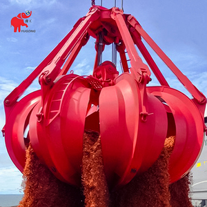 Grappin hydraulique électrique pour <span class=keywords><strong>ferraille</strong></span> de grue, 10, 16, 20 tonnes, type « Orange Peel », pour déchets et rebuts - Product Image 4
