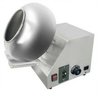 Machine de recouvrement automatique de chocolat industrielle BY-300 pour le traitement des noix, haute performance, alimentation 220V/110V, garantie 1 an