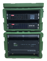 Tricases RJ8U 19 pouces équipement serveur rack cas 8u plastique dur antichoc pour flight rack case