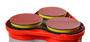 Pesce volante smerigliatrice per calcestruzzo portatile 250mm (10 ") con <span class=keywords><strong>3</strong></span> teste-110V/220V a doppia tensione - Product Image 6