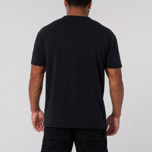 Camiseta Personalizada Premium para Hombre, 250 GSM, 97% Algodón, <span class=keywords><strong>3</strong></span>% Elastano, Cuello Redondo, Corte Holgado, Manga Corta, con Bolsillo - Product Image 4