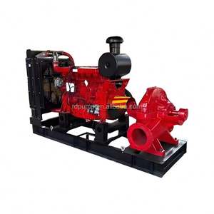 Pompe à haute pression et haut débit, monophasée, à double aspiration, stabilisatrice de pression, en fonte, pour moteur diesel, pompe à incendie - Product Image 3