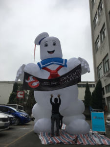 Publicidad gigante, inflable, <span class=keywords><strong>stay</strong></span> <span class=keywords><strong>puft</strong></span>, inflable, personaje de marshmallow man - Product Image 4