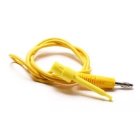 Câble de test avec fiche banane 4 mm, câble de test pour multimètre, fil de connexion et conducteur pour test de crochets de test