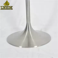 Base de table ronde en aluminium moderne, style tulipe, pour table de salle à manger, restaurant, café, table de conférence, OEM