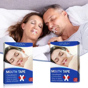 Private Label Hot Sale Effective Medical Stopper Snoring Transparent Mouth Breathing Strips for Better Nose Breathing