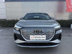 Audi Q4 <span class=keywords><strong>E</strong></span>-tron 40 SUV Elettrico Usato 2024, Versione Premium <span class=keywords><strong>a</strong></span> Lunga Autonomia, Pronto per l'Esportazione, Grigio su Nero - Product Image 1