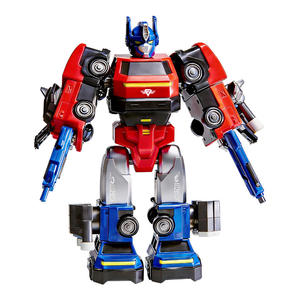 Jouet de voiture robot transformable magnétique Onshine avec lumière et son pour garçons de 8 à 13 ans, construction créative de mecha - Product Image 4