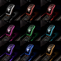 Pour Toyota ALPHARD VELLFIRE série 40 pommeau de levier de vitesse à conduite à droite couleur lumière ABS décoration intérieure pommeau de vitesse de voiture