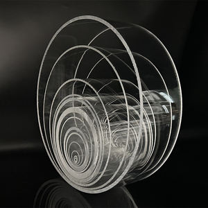 Tubo de cilindro acrílico de plástico transparente de 8-500mm de diámetro al por mayor de fábrica de Guangzhou para iluminación de exhibición de muebles - Product Image 1