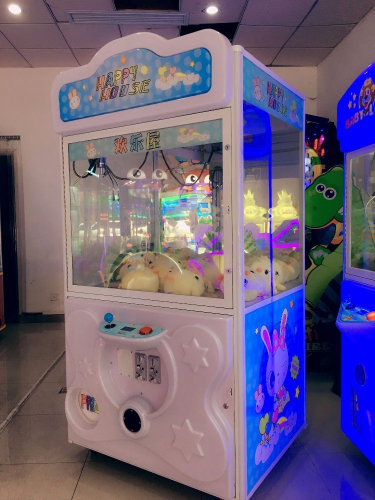 Neofuns Haute Qualité 42 ''Heureux Maison jouet griffe distributeur automatique de bonbons grue machine