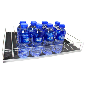 ثلاجة الفريزر الرف رف قوة الربيع الجرف عجلة إنزلاق السوبر ماركت رف شاشة البيع الجرف - Product Image 2