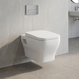 WC suspendu en céramique Titan de haute qualité, norme européenne, fabriqué en Inde. - Product Image 4