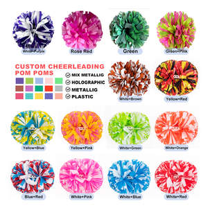 Venta caliente <span class=keywords><strong>pompones</strong></span> <span class=keywords><strong>de</strong></span> <span class=keywords><strong>porristas</strong></span> personalizados en diseños coloridos <span class=keywords><strong>para</strong></span> el rendimiento <span class=keywords><strong>de</strong></span> la competencia <span class=keywords><strong>de</strong></span> <span class=keywords><strong>porristas</strong></span> - Product Image 2