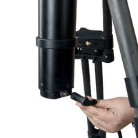 EP880LK Système de pompe à air pour bol de 100 mm, charge utile 28 kg, avec caméra vidéo, téléprompteur, trépied et pied de support pour équipement de diffusion