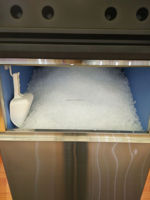 Machine à glace à neige 900kg Machine à glace granulaire Machine à glaçons à mâcher