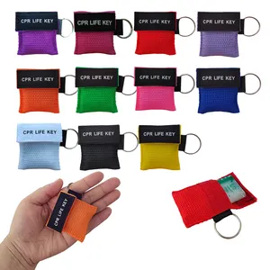 Vita Chiave Rianimatore Maschera CPR Portachiavi-Primo Soccorso maschera per Il Viso-Per Cpr di Scuola Nuovi Studenti Regalo-Nuoto palestra Fitness di Salvataggio - Product Image 1