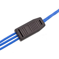 1 mètre, 2 mètres, 5 mètres, bleu, 4Pin, 1/4-28UNF à BNC PCB, connecteur de câble de capteur d'accélération 3 à 1
