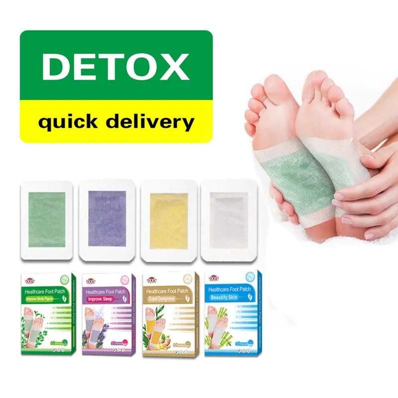 Factory Supply Deep Cleansing Promote Blood Circulation Relax Body Improve Sleep Detox Foot Patch