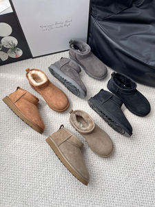 รองเท้าลุยหิมะของผู้หญิงกันน้ำนุ่มอุ่นหัวกลมสำหรับผู้ใหญ่กลางแจ้งสไตล์ลำลอง - Product Image 6