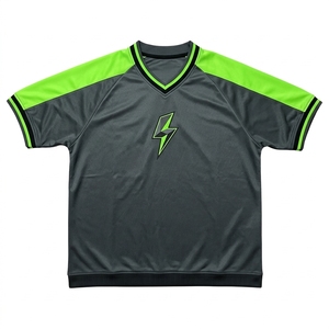 เสื้อฟุตบอลทรงบ็อกซี่แบบสั่งตัดพิเศษ คุณภาพสูง ผลิตจากโพลีเอสเตอร์ 100% บริการพิมพ์ลายแบบซับลิเมชั่น ตัดเย็บอัตโนมัติ - Product Image 5