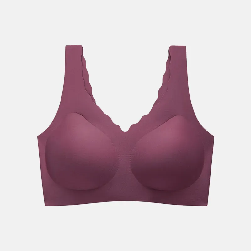 Reggiseno Push-Up senza cuciture di alta qualità comodo da donna personalizzabile schienale ad asciugatura rapida con spalline regolabili in stile quotidiano