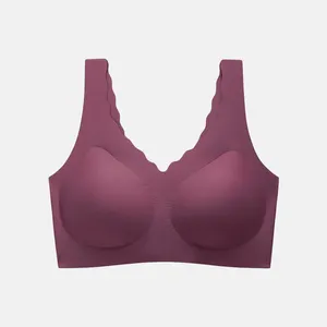 High Quality Comfortable Women's Seamless Push-Up Bra Customizable Backless Quick Dry Feature Everyday Style Adjustable Straps
