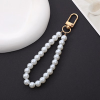 Offre Spéciale divers modèles fleur coeur coquille perle porte-clés alliage métal voiture porte-clés perle Bracelet perlé porte-clés accessoires