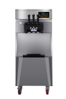Machine à glace molle aromatisée avec pré-refroidissement, machine à sundae automatique sur pied, machine à açaï congelé
