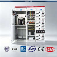 ZHUOLI CE Approved MNS GCS Modular Assembly Low Voltage Power Switchgear 400V/690V 630A-6300A IP4X Hybrid Lock Copper Busbar.