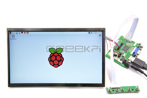 GeeekPi <strong>10.1</strong> Inch 1366*768 Resistive LCD <strong>Screen</strong> Display China Origin for Raspberry Pi / Windows - Product Image 3